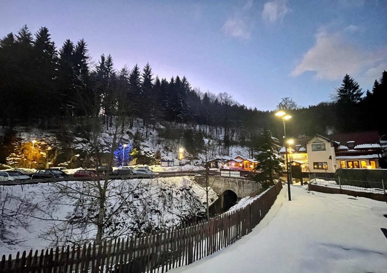 Hotel & Gasthaus Sterngrund Zella-Mehlis Dış mekan fotoğraf