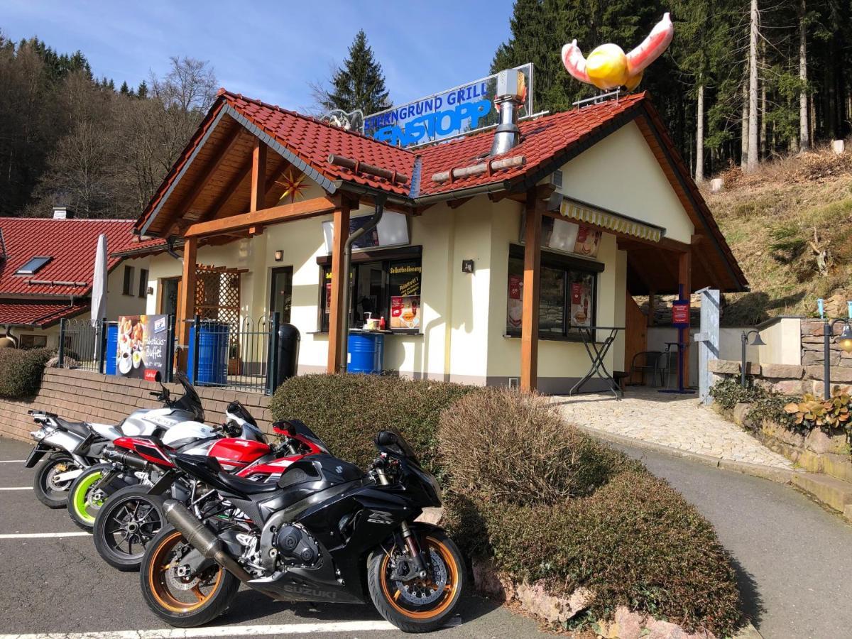 Hotel & Gasthaus Sterngrund Zella-Mehlis Dış mekan fotoğraf