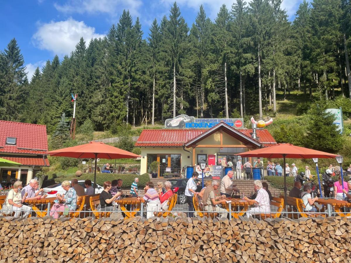Hotel & Gasthaus Sterngrund Zella-Mehlis Dış mekan fotoğraf