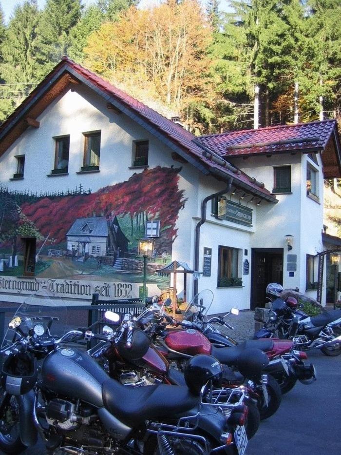 Hotel & Gasthaus Sterngrund Zella-Mehlis Dış mekan fotoğraf