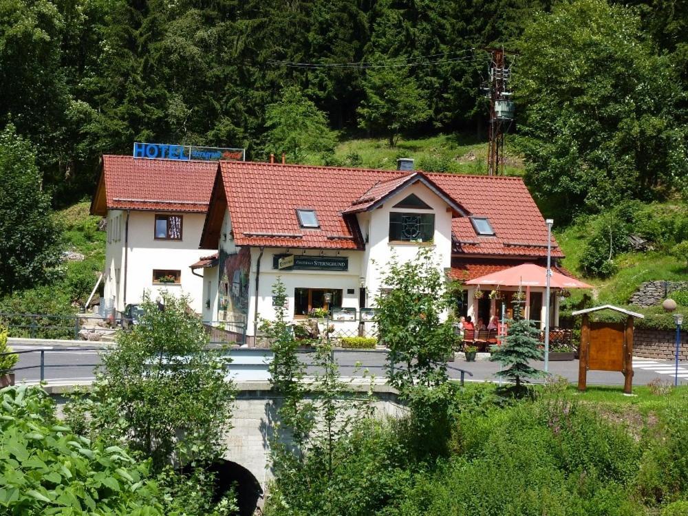 Hotel & Gasthaus Sterngrund Zella-Mehlis Dış mekan fotoğraf